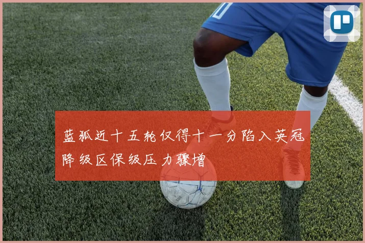 蓝狐近十五轮仅得十一分陷入英冠降级区保级压力骤增
